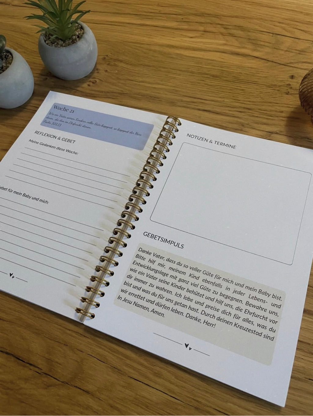 Schwangerschaftstagebuch – Er hat dich zuerst geliebt