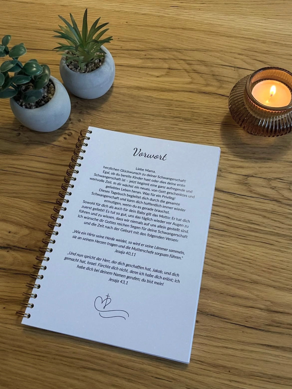Schwangerschaftstagebuch – Er hat dich zuerst geliebt