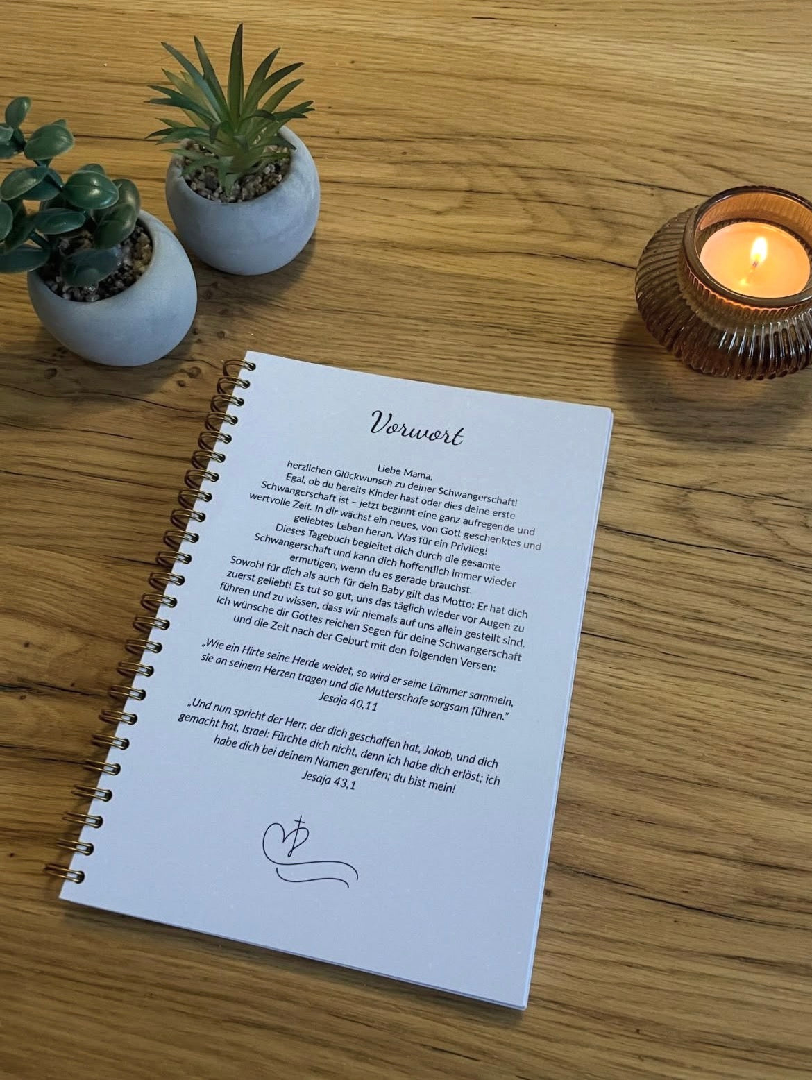 Schwangerschaftstagebuch – Er hat dich zuerst geliebt
